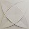 Ekena Millwork 19 5/8in. W x 19 5/8in. H Speedwell EnduraWall Decorative 3D Wall Panel Covers 2.67 Sq. Ft. WP20X20SWGBW - alternate 1